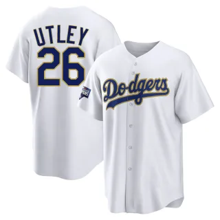 Chase Utley Los Angeles Dodgers Nike Legend Player Nickname Name & Number  Performance Tri-Blend T-Shirt - Royal