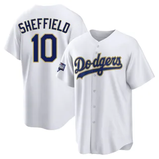 Los Angeles Dodgers Gary Sheffield Autographed Pro Style White Jersey BAS  Authenticated - Tennzone Sports Memorabilia